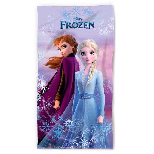 Toalla Elsa &#38; Anna Frozen  Microfibra - Disney - 1