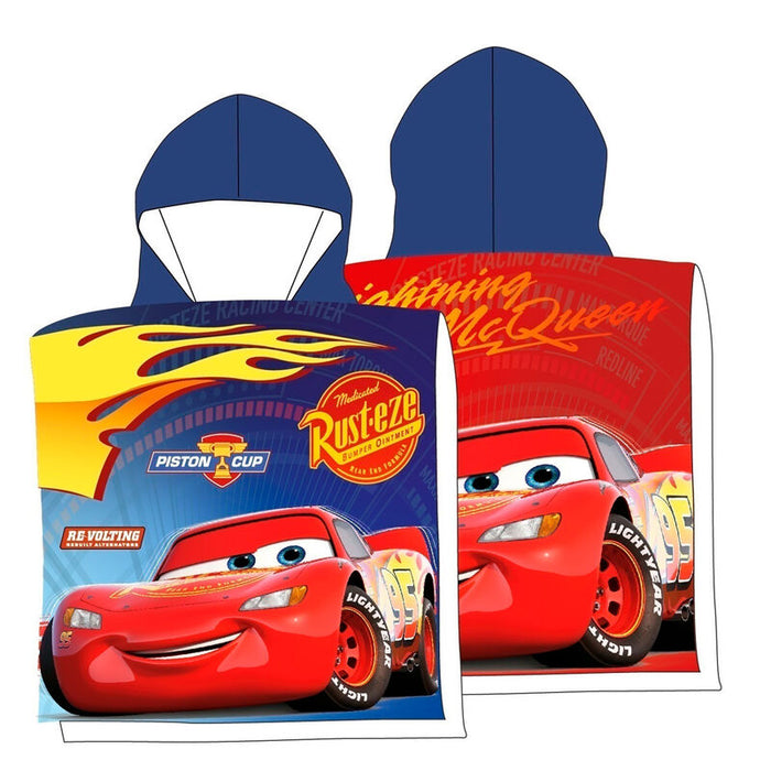 Poncho Toalla Cars  Algodon - Disney - 1