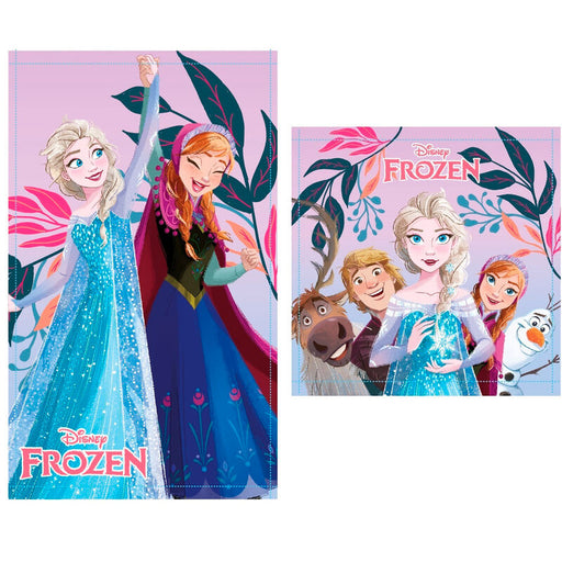 Set 2 Toallas Ba?o Elsa & Anna Frozen  Algodon - Disney - 1