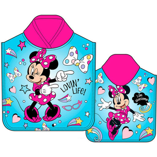 Poncho Toalla Minnie  Microfibra - Disney - 1