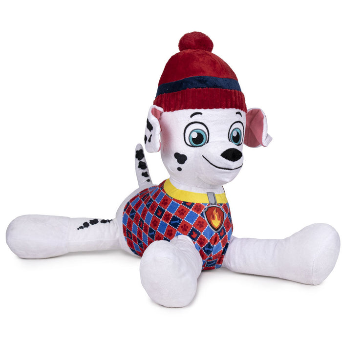 Peluche Marshall Lying Down Winter Patrulla Canina Paw Patrol 50cm - Nickelodeon - 1