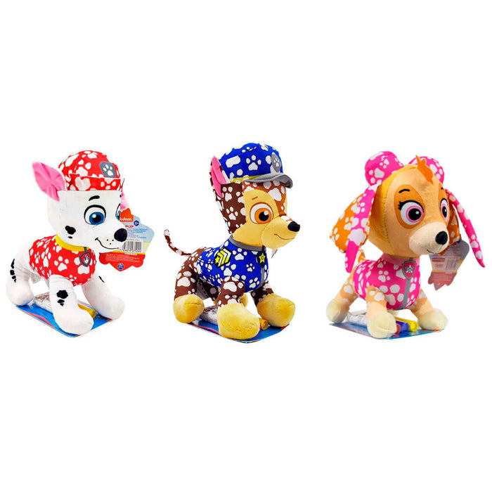 Peluche Pintable y Lavable Patrulla Canina Paw Patrol 20cm - Nickelodeon - 1