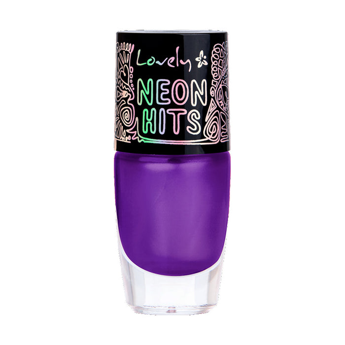 Esmalte de Uñas Neón - Neon Hits Nail Polish - Lovely : Lovely laca de uñas Neon Hits N10 - 1