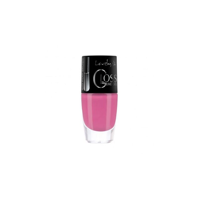 Esmalte de Uñas - Nail Polish Gloss Like Gel 128 8ml - Lovely : 444 - 1