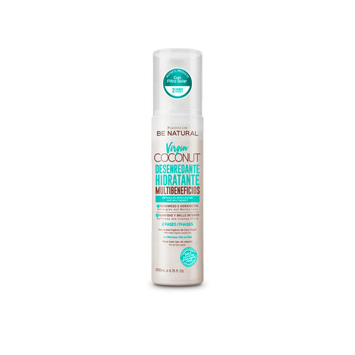 Aceite para el Cabello - Virgin Coconut Antifrizz 200ml - Be Natural - 1