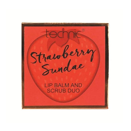 Bálsamo y Exfoliante de Labios - Technic Cosmetics: Strawberry Sundae - 1