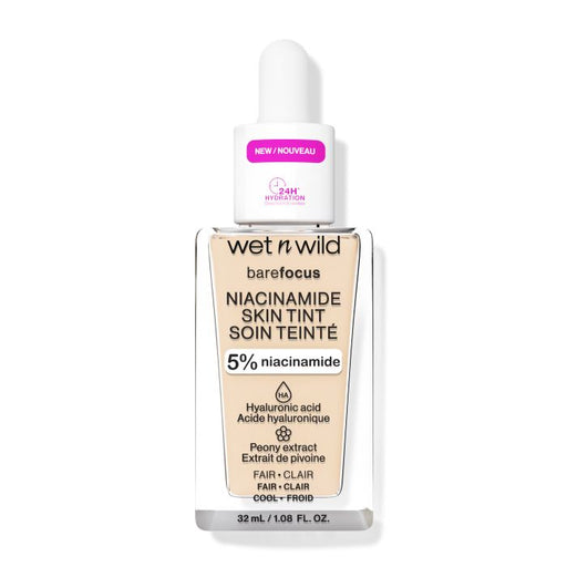 Base de Maquillaje Bare Focus Niacinamide Skin Tint - Wet N Wild: Fair - 1