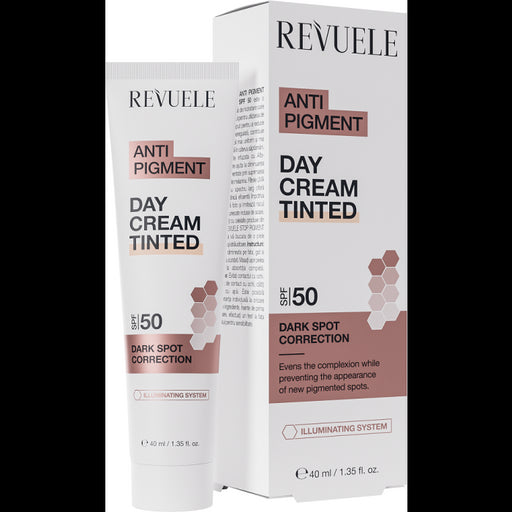 Crema de Día Anti Pigment Tinted Spf50 40 ml - Revuele - 1