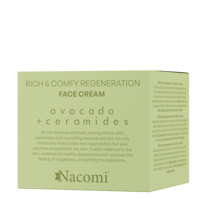 Rich - Comfy Regeneration Crema Facial Avocado 40 ml - Nacomi - 1