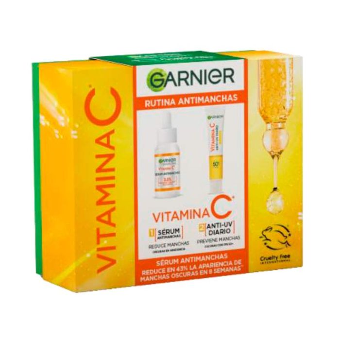 Rutina Antimanchas Skin Active Vitamina C + Serum 30 ml - Fructis - 1