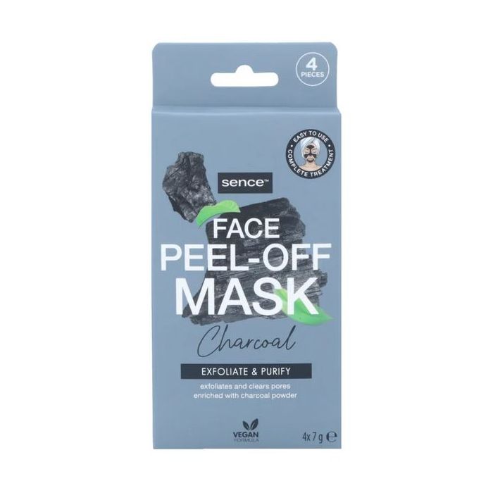 Face Peel-off Charcoal Mascarilla Exfoliante - Sence Beauty - 1