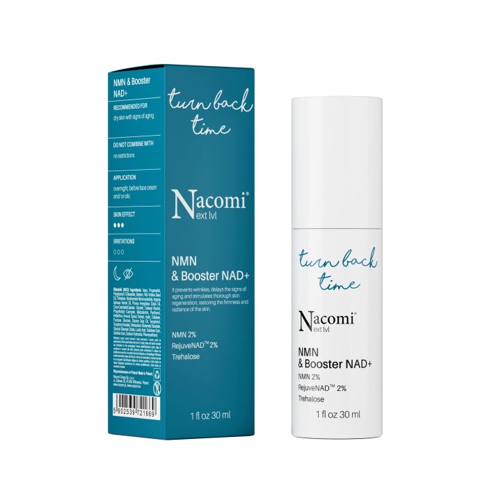 Turn Back Time Serum Facial Nmn - Booster Nad+ 30 ml - Nacomi - 1