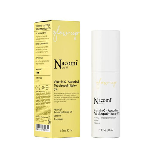 Glowing Serum Facial Vitamina C Ascorbyl Tetraisopalmitate 5% 30 ml - Nacomi - 1