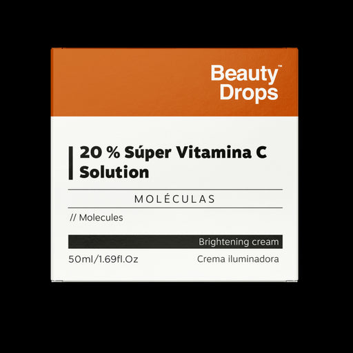 Crema Iluminadora 20% Súper Vitamina c Solution 50 ml - Beauty Drops - 1