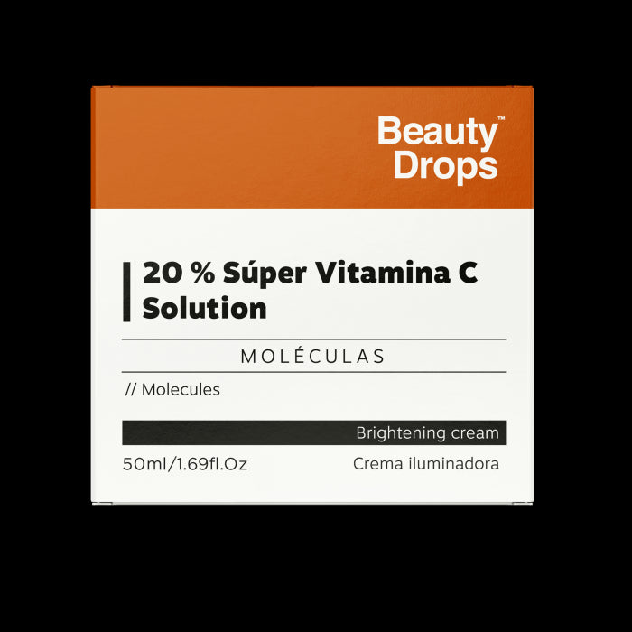 Crema Iluminadora 20% Súper Vitamina c Solution 50 ml - Beauty Drops - 1