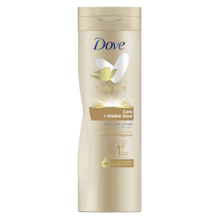 Visible Glow Loción Autobronceadora 400 ml - Dove - 1