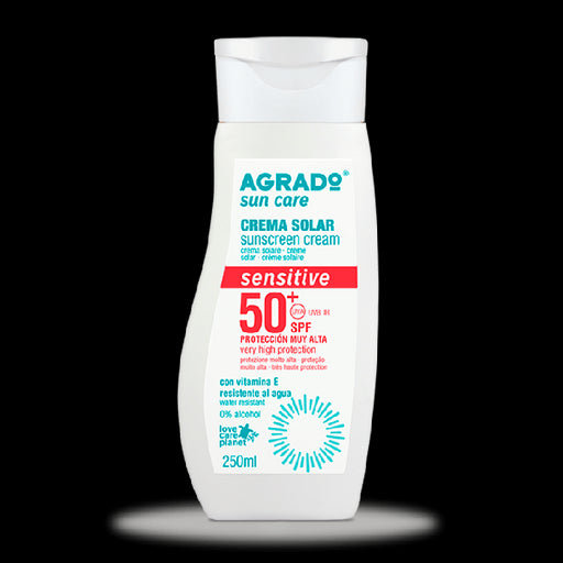 Crema Solar Sensitive Spf 50+ 250 ml - Agrado - 1