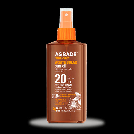 Aceite Solar Spf20 100 ml - Agrado - 1