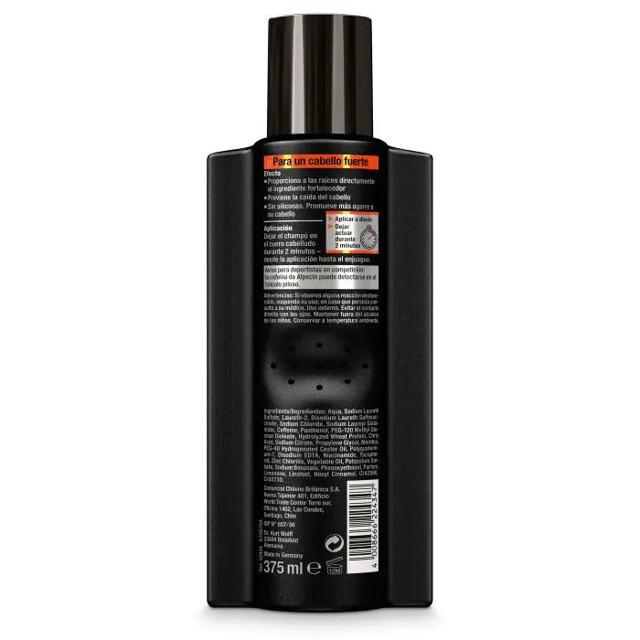 Champú Black Anticaída 375ml - Alpecin - 2