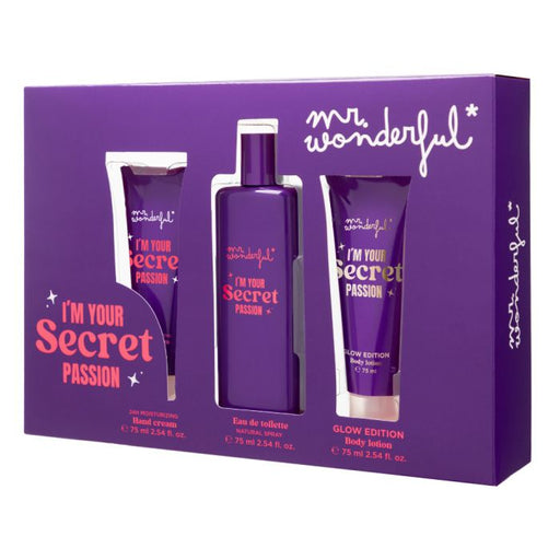 Estuche I'm Your Secret Passion Eau de Toilette 75 ml - Mr. Wonderful - 1