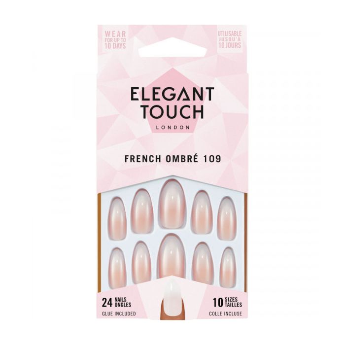 Uñas Postizas French Ombre 109 - Elegant Touch - 1