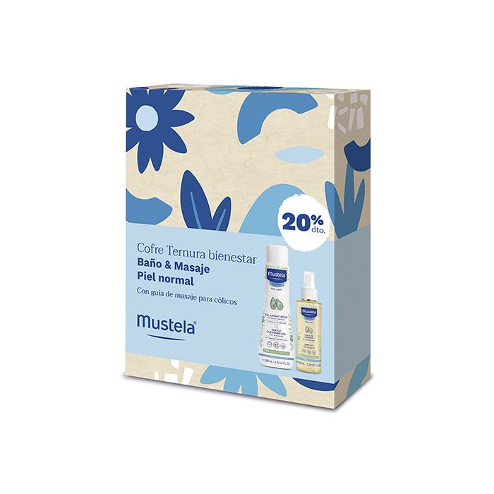 Cofre Ternura Bienestar Baño - Masaje 200 ml - Mustela - 1