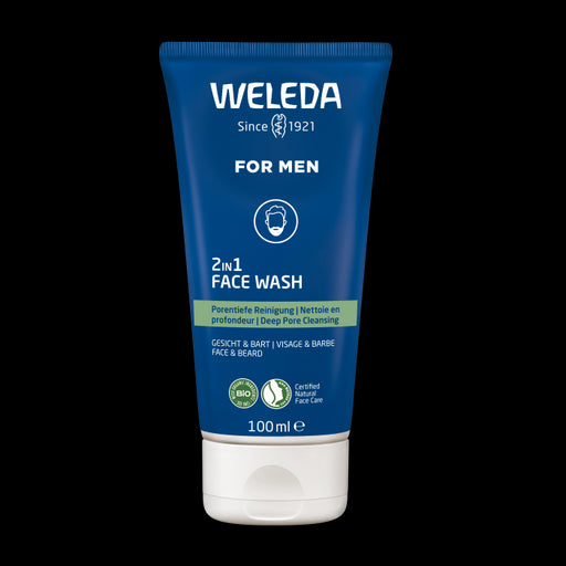 Gel Limpiador 2en1 Rostro - Barba 100 ml - Weleda - 1