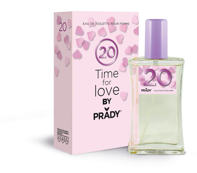 Eau de Toilette Time for Love 200ml - Prady - 1