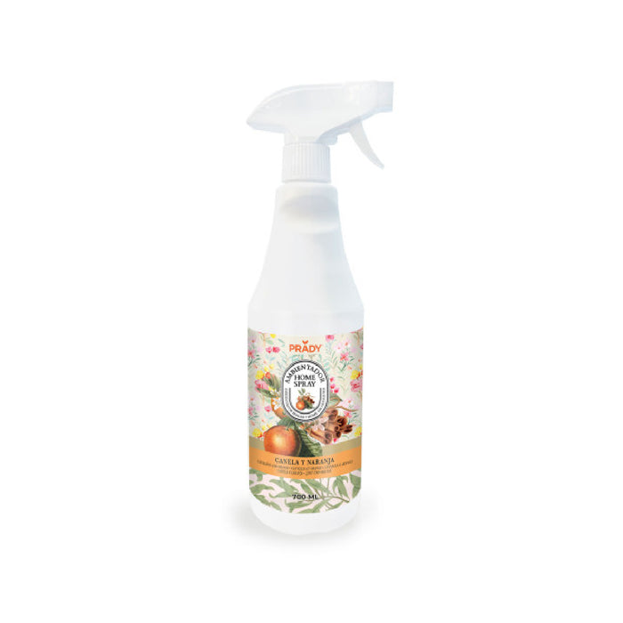 Ambientador en spray para hogar 200ml - Prady: Tipo - Canela y Naranja 700ml