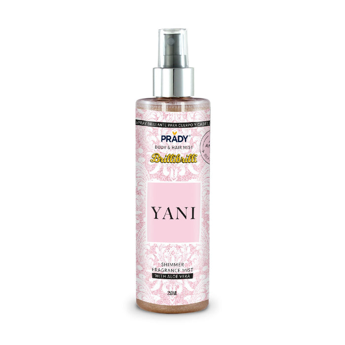 Body & Hair Shimmer Mist 250ml - Prady : Yani - 1