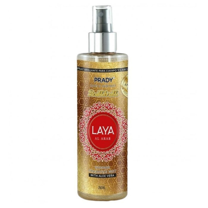 Body & Hair Shimmer Mist 250ml - Prady : Laya - 1