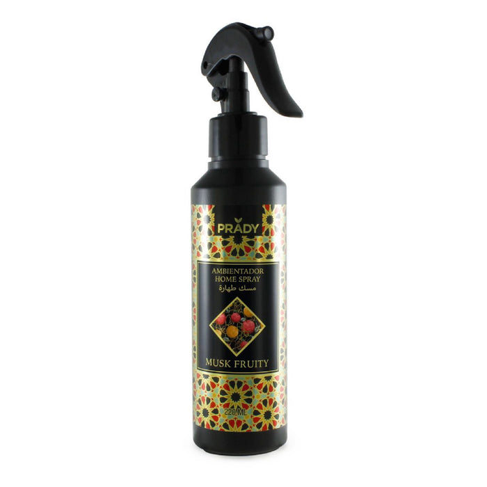 Ambientador en spray para hogar 200ml - Prady: Tipo - Arabe Musk Fruit 220ml