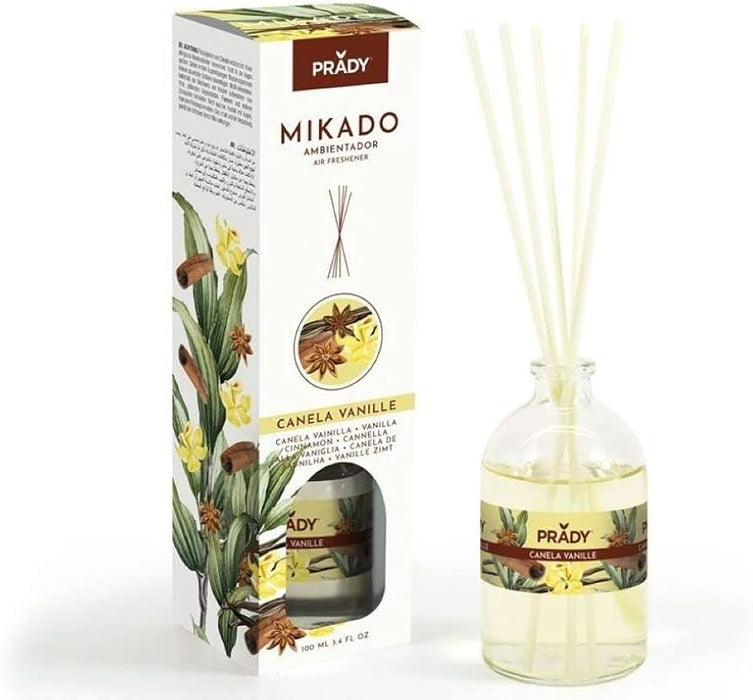 Ambientador Mikado 100ml - Prady : Canela y Vainilla - 1