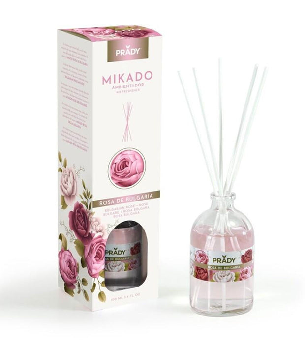 Ambientador Mikado 100ml - Prady : Rosa de Bulgaria - 1