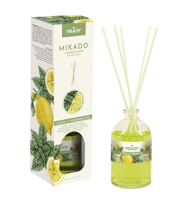 Ambientador Mikado 100ml - Prady : Limón y Hierbabuena - 1