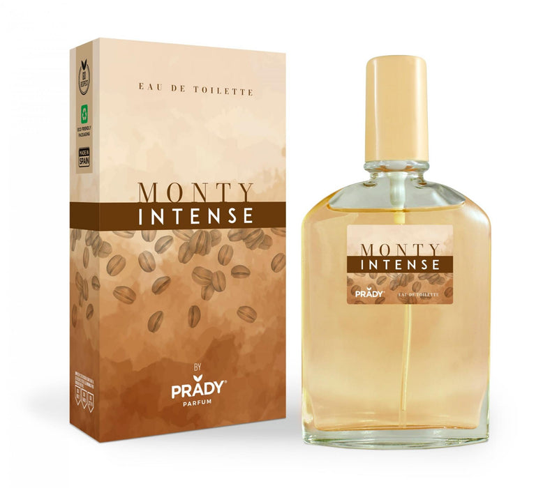 Eau de Toilette Monty Intense Unisex 90ml - Prady - 1