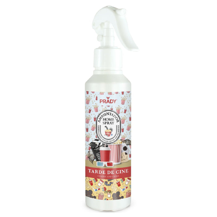 Ambientador en spray para hogar 200ml - Prady: Tipo - Tarde de Cine 220ml