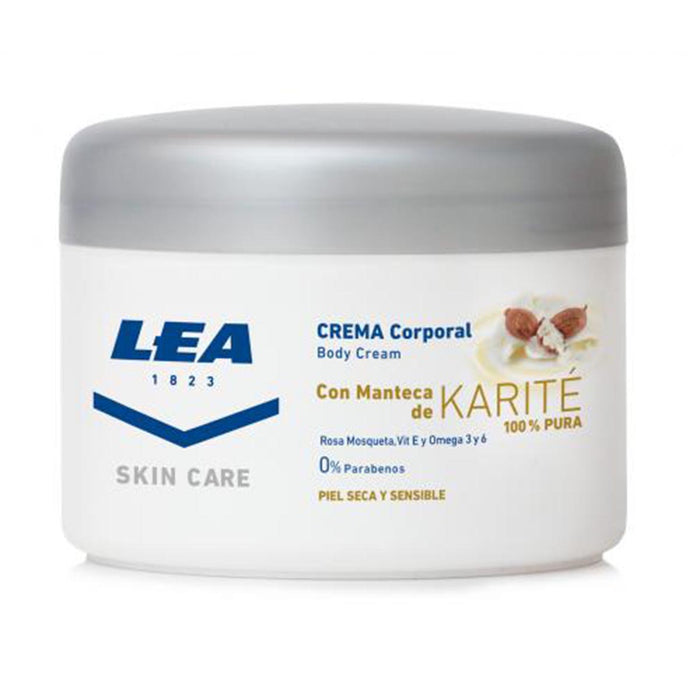 Skin Care Crema Corporal con Manteca Karite Piel Seca 200ml - Lea - 1