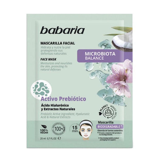 Acido Hyaluronico Mascarilla Facial Microbiota 20ml - Babaria - 1