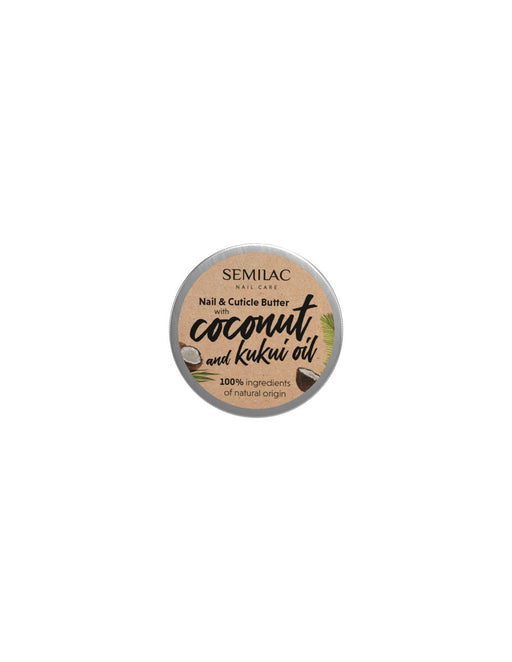 Manteca para Uñas y Cutículas con Aceite de Coco 12gr - Semilac - 2