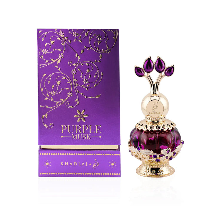 Aceite Perfumado Purple Musk 20ml - Khadlaj - 1