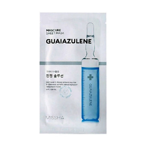 Mascarilla Facial Calmante y Regeneradora - Guaiazulene - Missha - 1