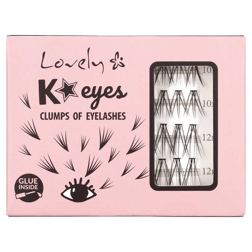 Pestañas Postizas K´eyes Clumps - Lovely - 1