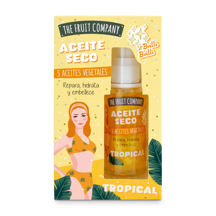 Aceite Seco - Dry Oil Glitter 40ml - The Fruit Company: Tropical - 2