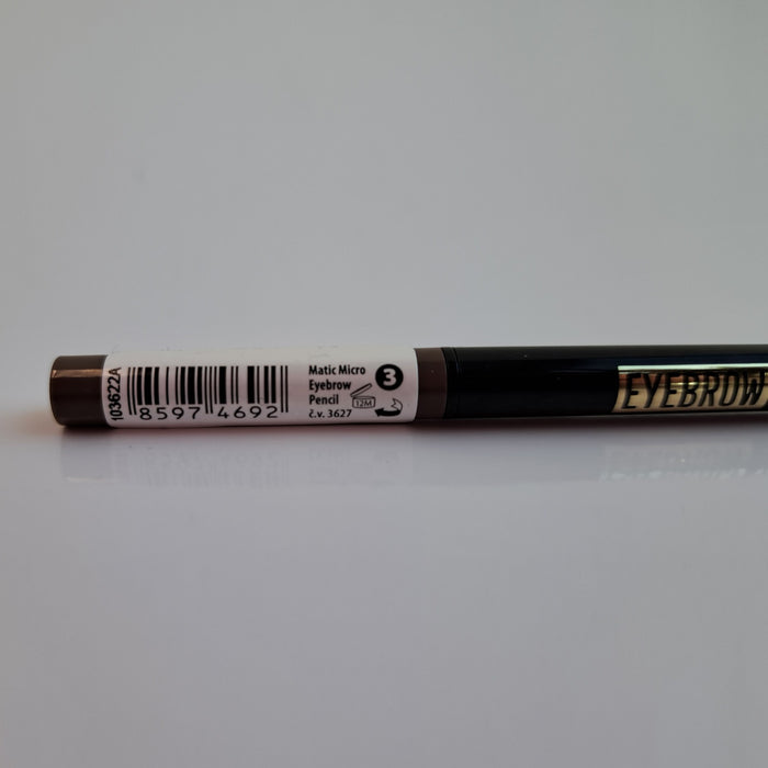 Lápiz de Cejas Automático Eyebrow Micro Styler - Dermacol : 03 - 2