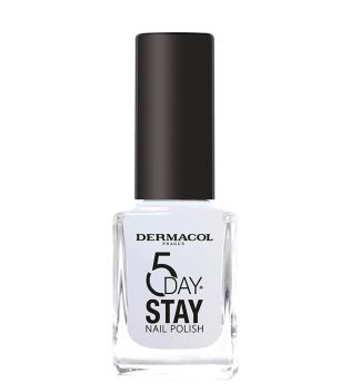 Laca de Uñas 5 Días - 5 Day Stay - Dermacol : 56: Artic White - 1