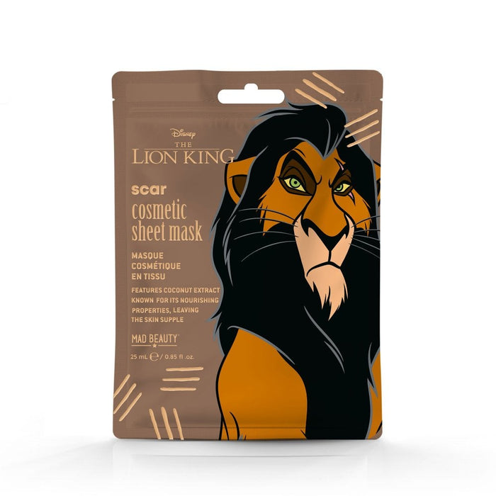 Mascarilla Facial 'El Rey León' - Scar Coco - Mad Beauty - 1