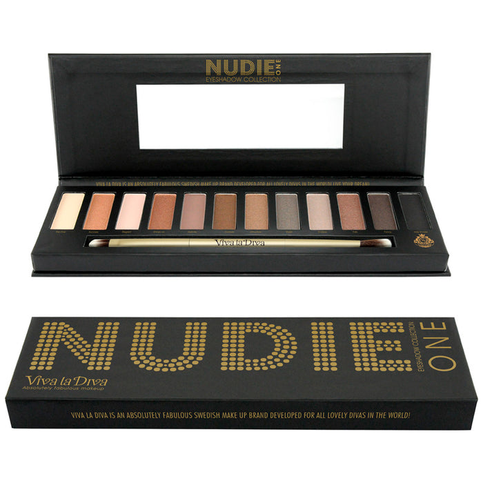 Paleta de Sombra de Ojos - Nudie One - Color Nude - Viva la Diva - 2