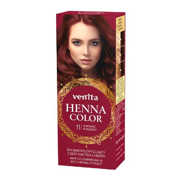 Tinte Henna 75ml - Venita : Burgundy - 1