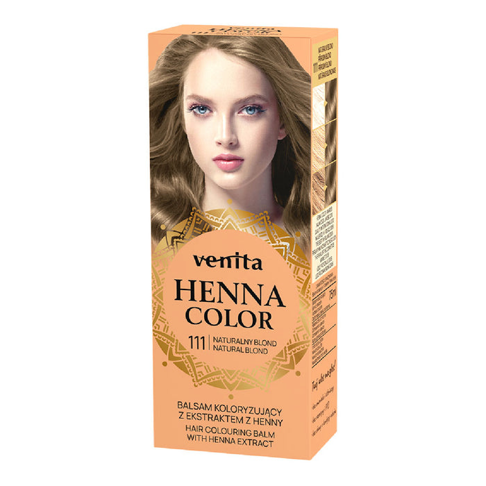 Tinte Henna 75ml - Venita : NATURAL BLONDE - 1